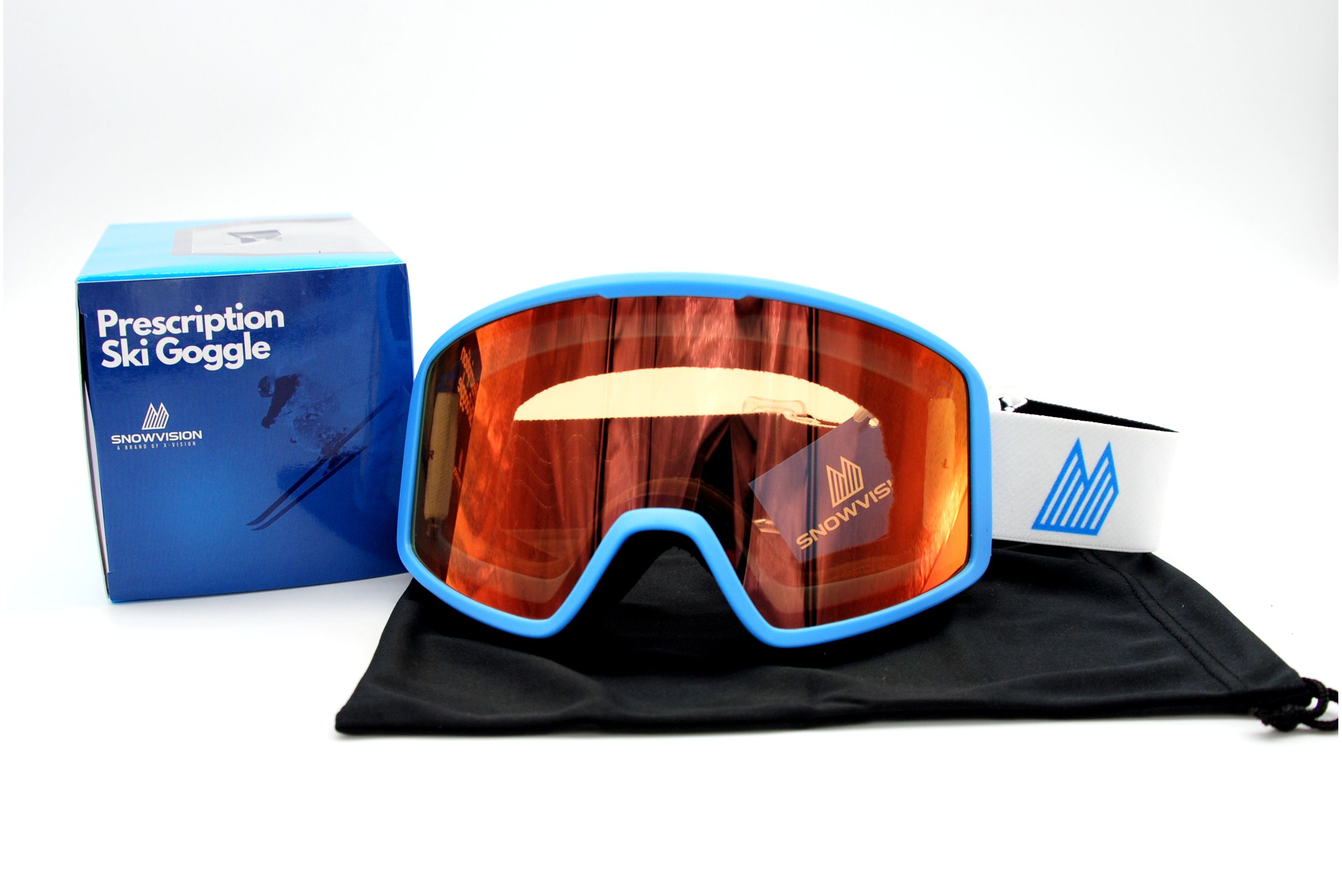 SPORT SKI Maschere da Sci SNOWVISION MASCHERA SKI SNOW VISION BLU neutra o graduata